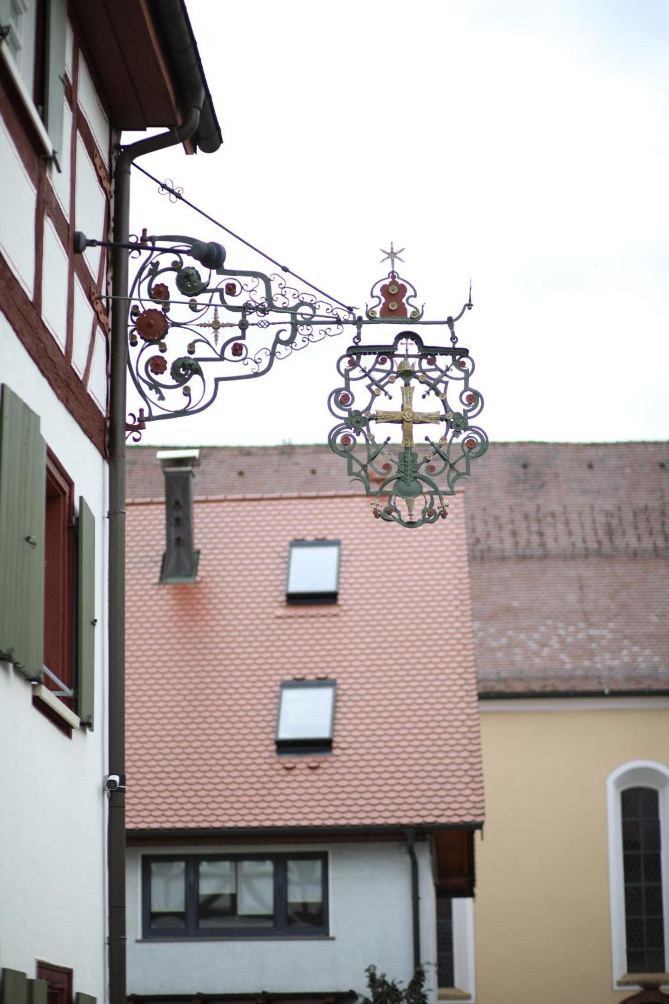 Gasthaus Hotel Zum Kreuz Stetten am Kalten Markt Extérieur photo
